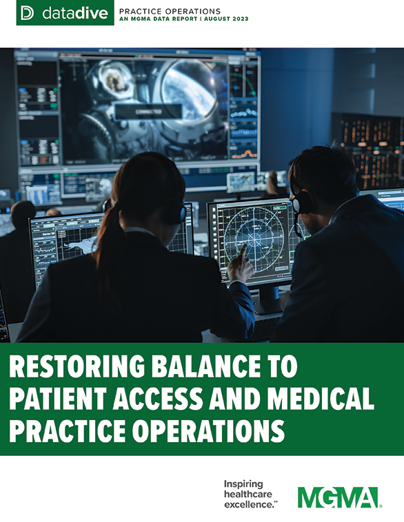2023 MGMA DataDive Practice Operations data report