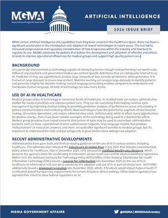 MGMA 2026 Artificial Intelligence